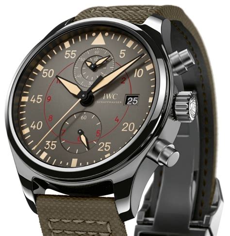 replica iwc pilot watch chronograph top gun miramar|iwc top gun watch.